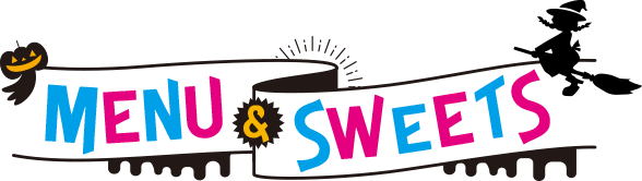 Halloween sweets menu