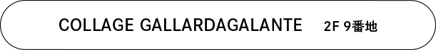 COLLAGE GALLARDAGALANTE　2F 9番地