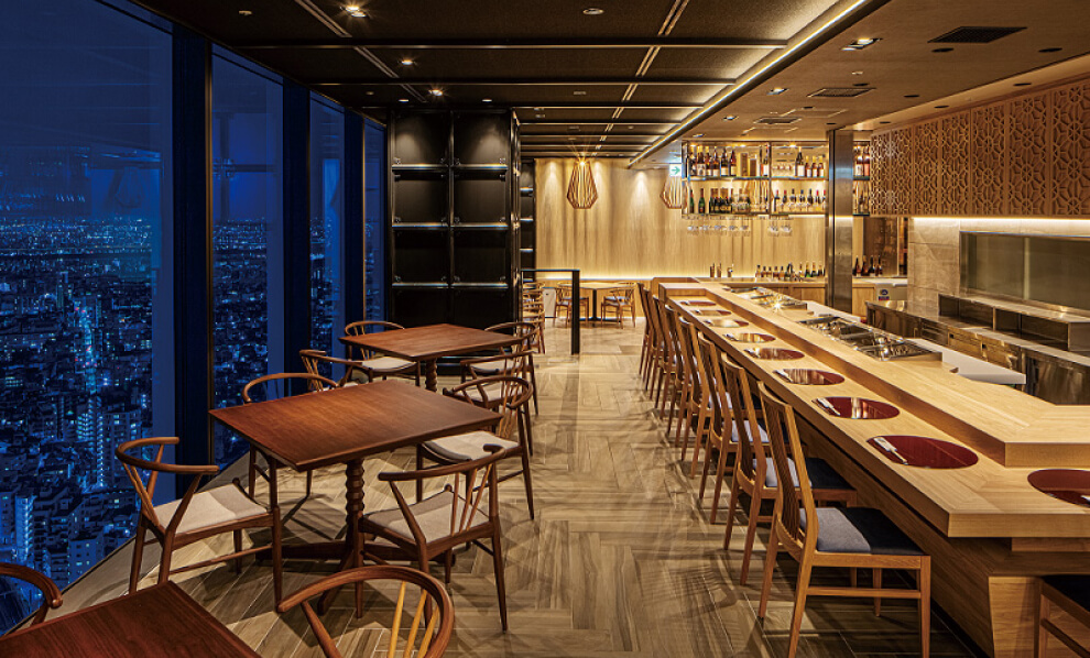 New Year's and Year-End Party Plan with Sushi and Seafood