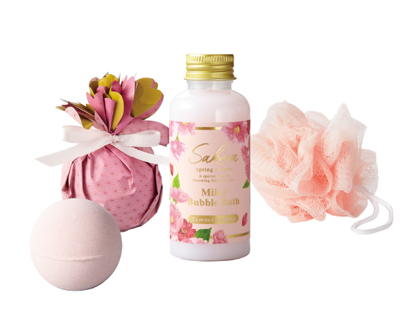 Sakura Bus Set Box/Temarizakura (3-piece set)