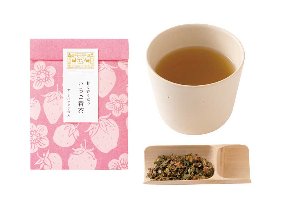 いちご番茶