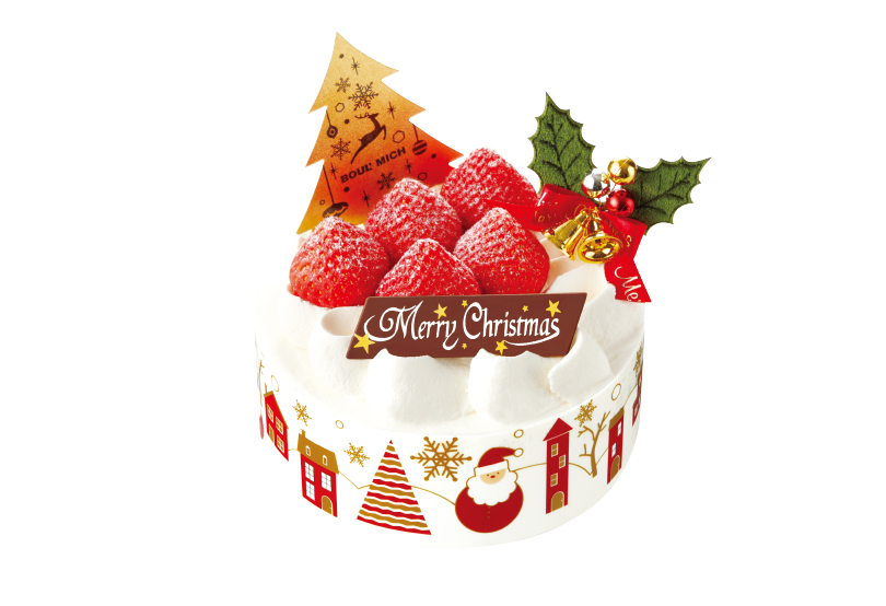 Christmas Strawberry Shortcake