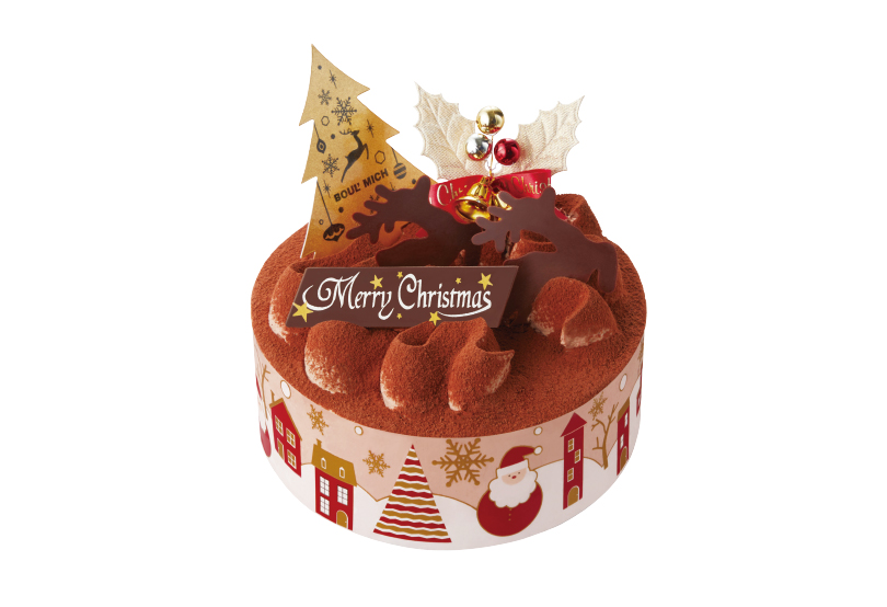 Christmas chocolate cake