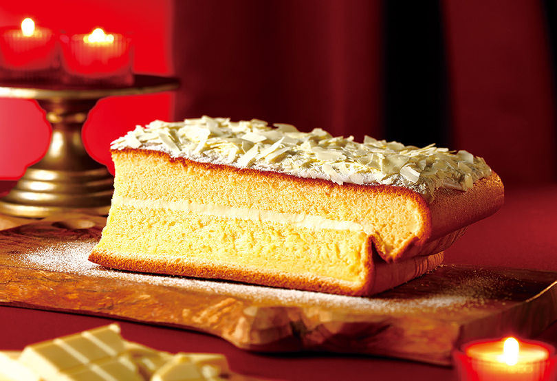 Snowy Buche de Noel Castella