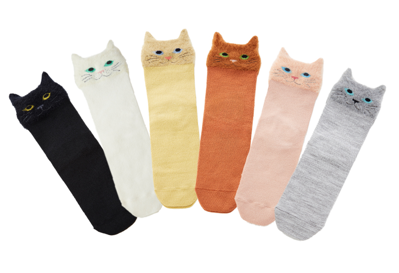 Mink Mall Cat Socks