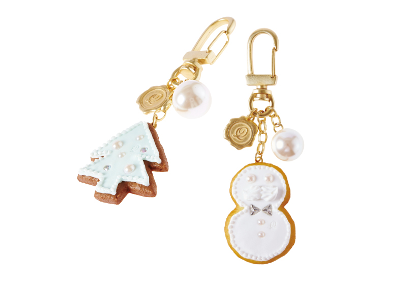 Sugar Cookie Bag Charm (Snow Tree/Snowman)