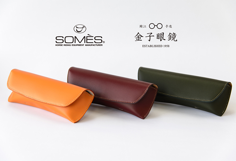 SOMES x Kaneko Glasses Cowhide Case
