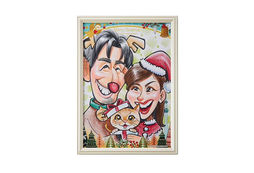 Christmas limited background portrait